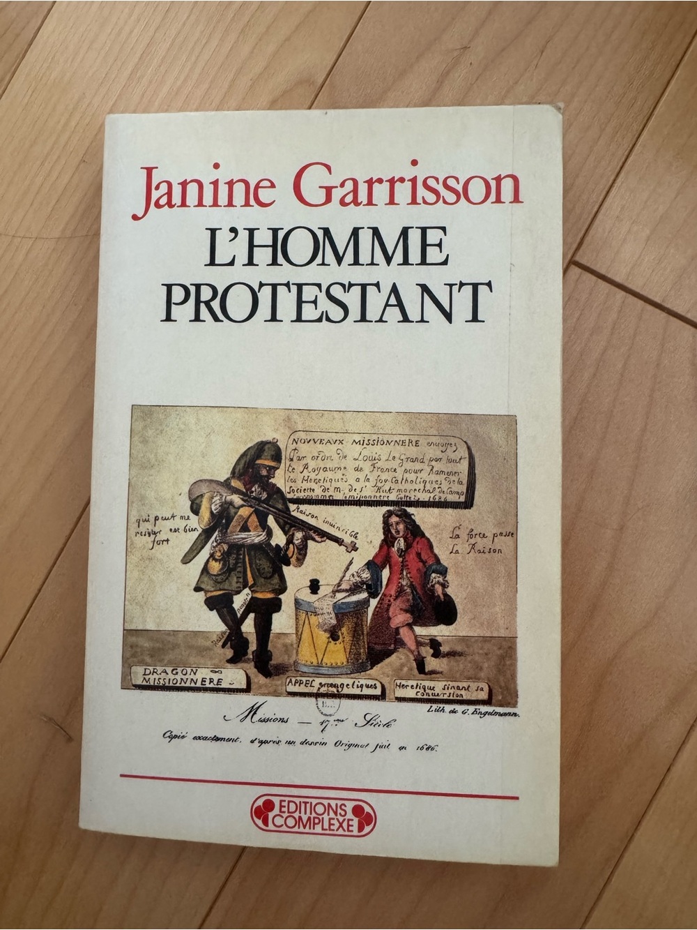 Livre - L’homme protestant (Janine Garrisson)